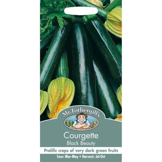 Mr Fothergill's Courgette Black Beauty